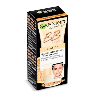 Clásica hidratante diario tono medio Garnier 50 ml-0