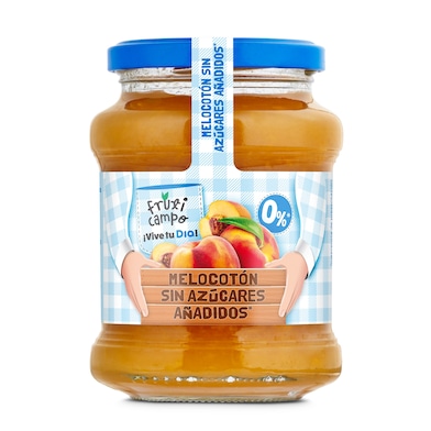 Mermelada de melocotón 0% sin azúcares añadidos Dia Fruticampo 330 g-0