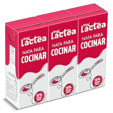 Nata para cocinar 18% M.G. Dia Láctea 3 x 200 ml-0