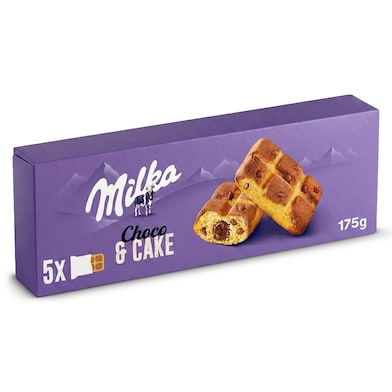 Bizcocho relleno con chocolate cake & choc Milka 175 g-0