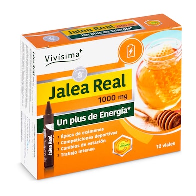 Viales con jalea real Vivisima+ 12 unidades-0