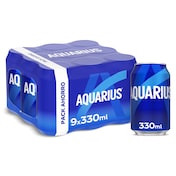 Aquarius de limón 9 x 330 ml