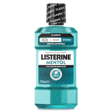 Enjuague bucal mentol Listerine 250 ml-0 Enjuague bucal mentol Listerine 250 ml-0