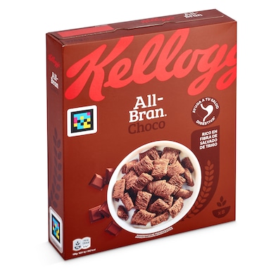 Cereales con chocolate Kellogg's All-Bran 375 g-0