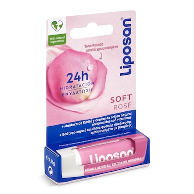 Protector labial soft rose Liposan 1 unidad-0