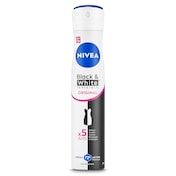 Desodorante invisible black & white Nivea 200 ml