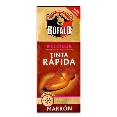 Tinta rápida para zapatos color marrón Bufalo 25 ml-0