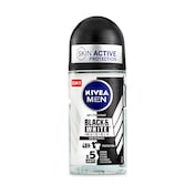 Desodorante roll-on invisible black & white Nivea men 50 ml