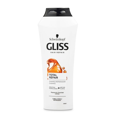 Champú reparador total Gliss 250 ml-0