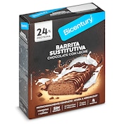 Barritas de chocolate con leche con chocochips Bicentury 128 g