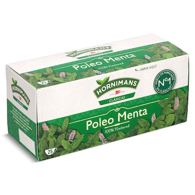 Poleo menta Hornimans 25 unidades-0