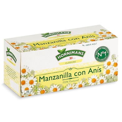 Manzanilla con anís Hornimans 25 unidades-0