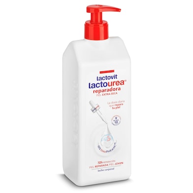 Leche corporal reparadora Lactovit Lactourea 400 ml-0