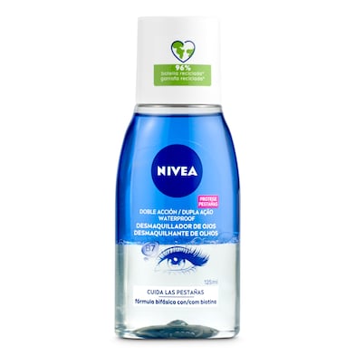 Desmaquillador de ojos doble acción Nivea 125 ml-0