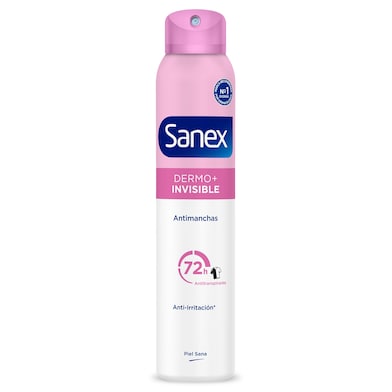 Desodorante dermo invisible Sanex 200 ml-0