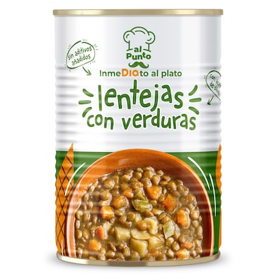 Lentejas con verduras Dia Al Punto 430 g-0