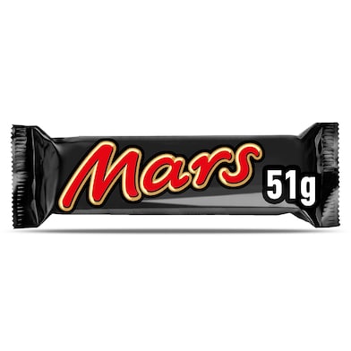 Barrita de chocolate y caramelo Mars 51 g-0
