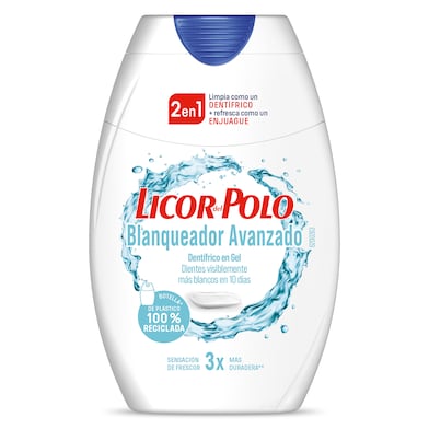 Pasta de dientes dos en uno blanqueador avanzado Licor del polo 75 ml-0