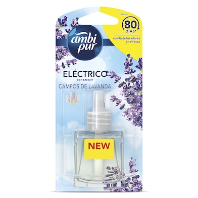 Ambientador eléctrico aroma lavanda Ambipur 1 unidad-0