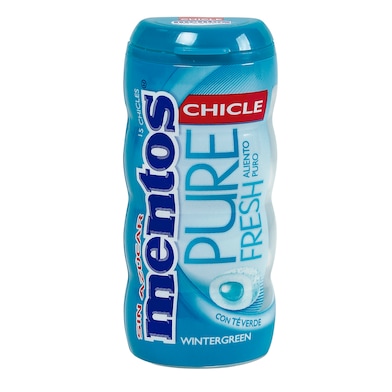 Chicles sabor menta fresca sin azúcar Mentos 30 g-0