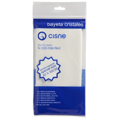 Bayeta microfibra especial cristales Cisne 1 unidad-0