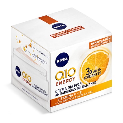 Crema de día antiarrugas energizante spf Nivea 50 ml-0