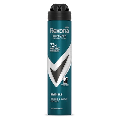 Desodorante invisible Rexona men 200 ml-0