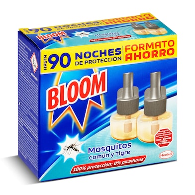 Insecticida eléctrico antimosquitos recambio Bloom caja 2 unidades-0