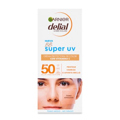Crema protectora facial spf 50 Delial 50 ml-0