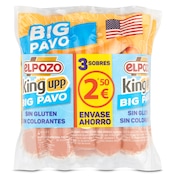 Salchichas big pavo Elpozo 3 x 200 g