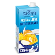 Bebida de fruta y leche mediterráneo Dia Saborfera 1 L