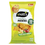 Natuchips sabor tomate, queso y orégano Snatt's 85 g