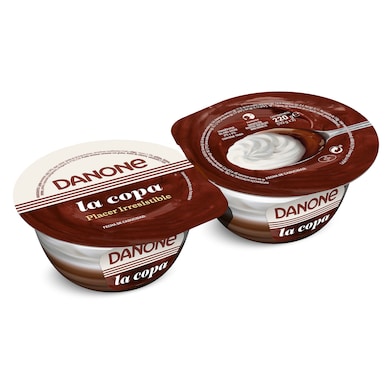 Copa de chocolate de nata Danone 2 x 110 g-0