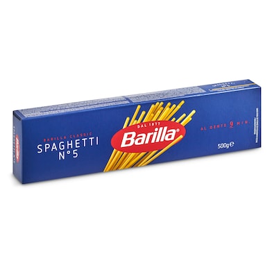 Espaguetis N.º 5 Barilla 500 g-0