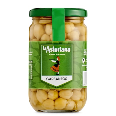 Garbanzos cocidos La Asturiana 210 g-0