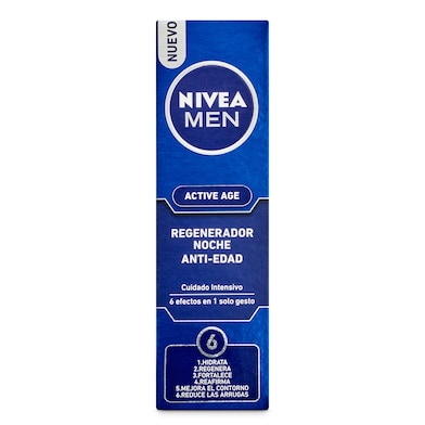 Crema de noche regeneradora antiedad Nivea 50 ml-0