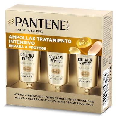 Ampollas tratamiento intensivo repara y protege Pantene 3 unidades-0