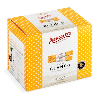 Azúcar blanco en azucarillos Azucarera 300 g-0