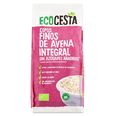 Copos suaves de avena integral bio Ecocesta 500 g-0