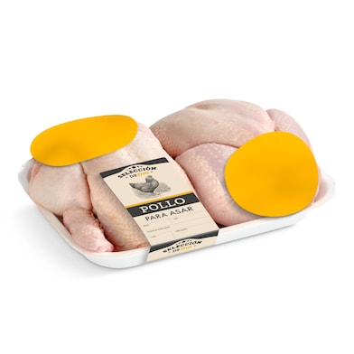 Pollo para asar 2 unidades Selección de Dia 2 Kg-0