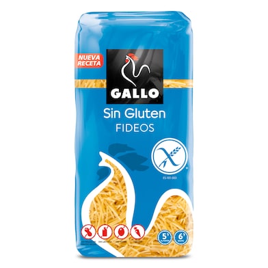 Fideos sin gluten Gallo 450 g-0