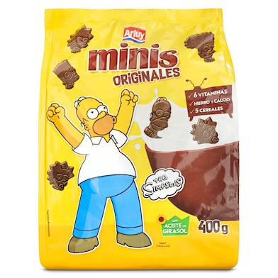 Mini galletas Los Simpsons Arluy 400 g-0