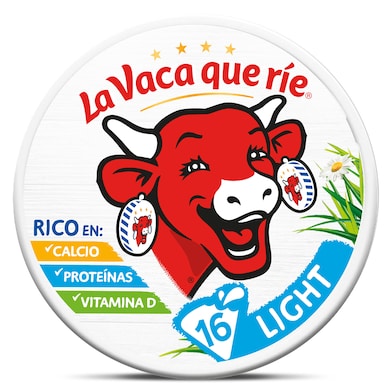 Queso en porciones light La Vaca que ríe 250 g-0