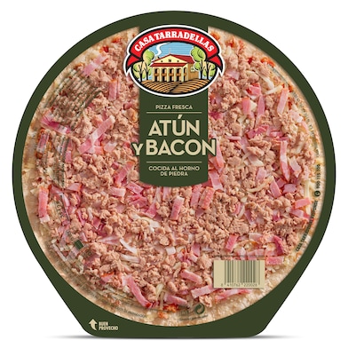 Pizza atún y bacon Casa Tarradellas 405 g-0