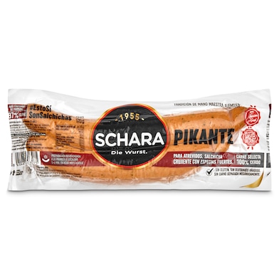 Salchichas cocidas picantes Schara 170 g-0