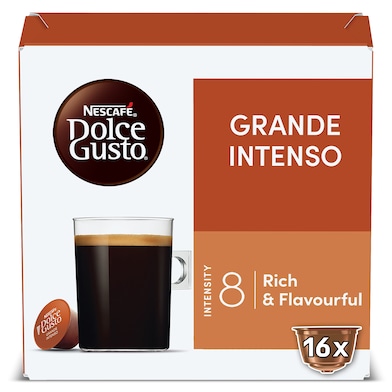 Cápsulas de café grande intenso Dolce Gusto 16 unidades-0