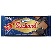 Turrón de chocolate con oreo Suchard 230 g