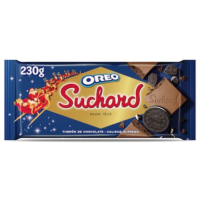 Turrón de chocolate con oreo Suchard 230 g-0 Turrón de chocolate con oreo Suchard 230 g-0