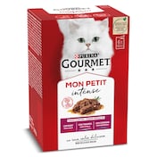 Alimento para gatos con buey, ternera y cordero Gourmet 300 g