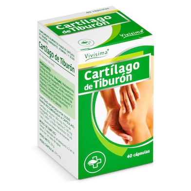 Cartílago de tiburón Vivisima+ 40 unidades-0